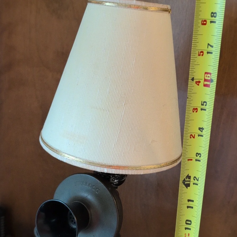 Vintage Early 1900's Kellogg Candle Stick Telephone Light Lamp RARE